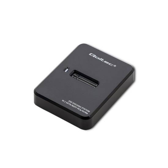 Stacja dokująca USB-C dysk M.2 SATA/PCIe NGFF/NVMe Qoltec 50313